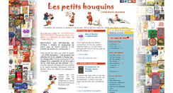 Desktop Screenshot of lespetitsbouquins.com
